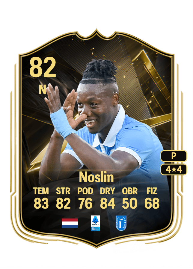 Tijjani Noslin card