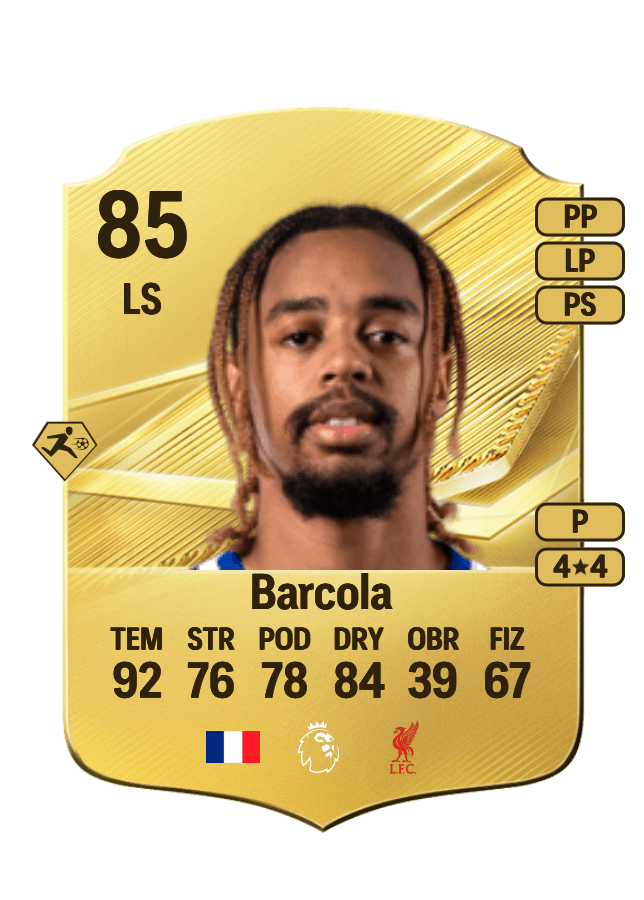 Bradley Barcola card