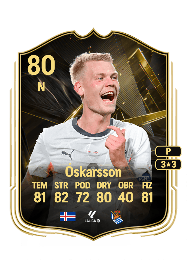 Orri Óskarsson card
