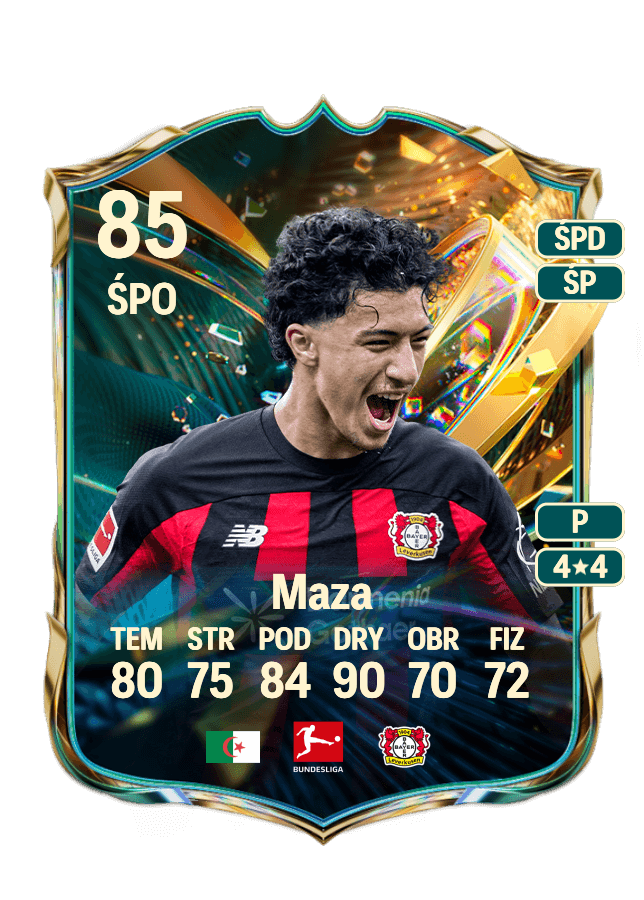 Ibrahim Maza card