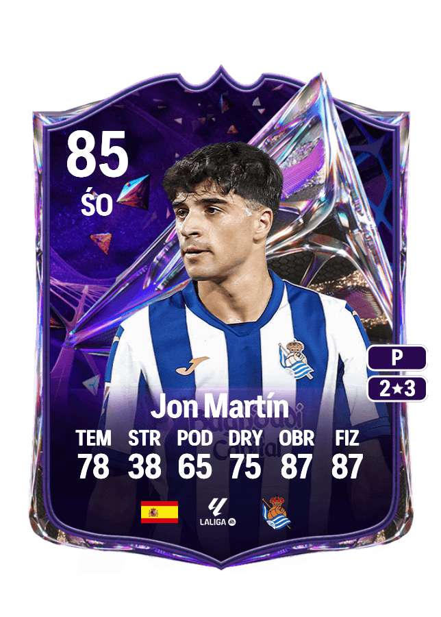 Jon Martín card