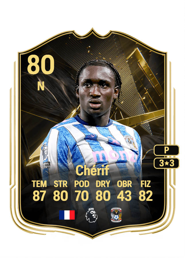 Sidiki Chérif card