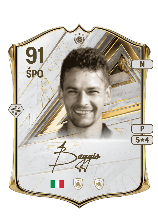Roberto Baggio card