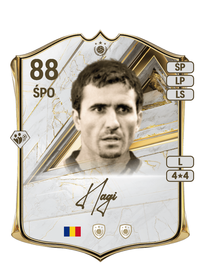 Gheorghe Hagi card