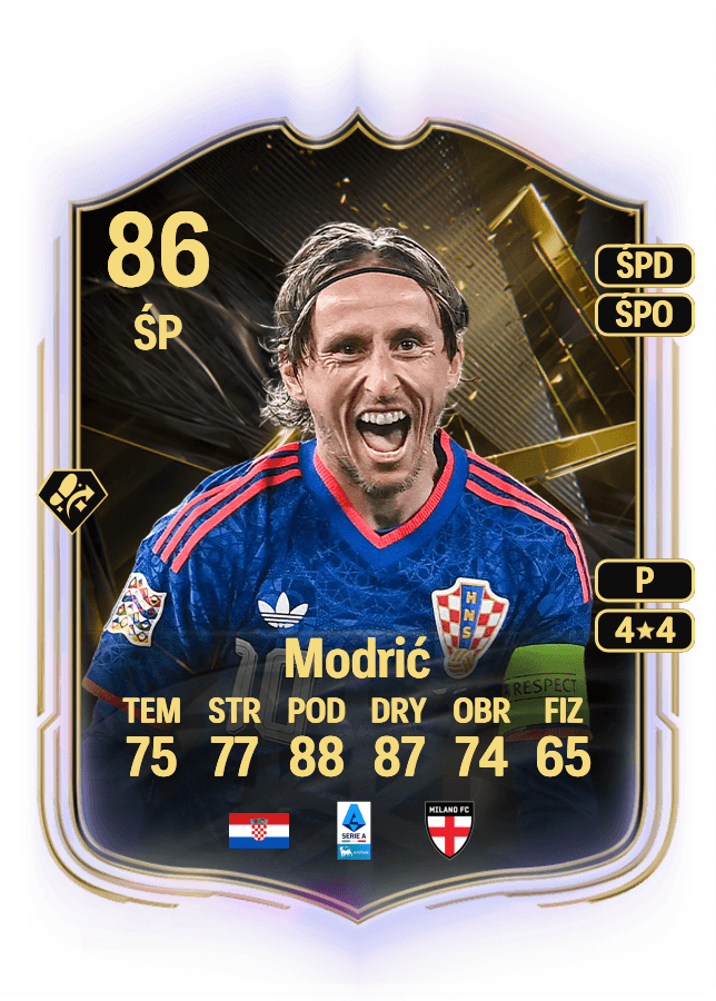 Luka Modrić card