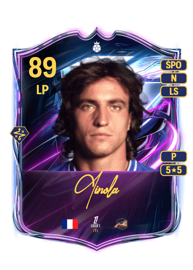 David Ginola card