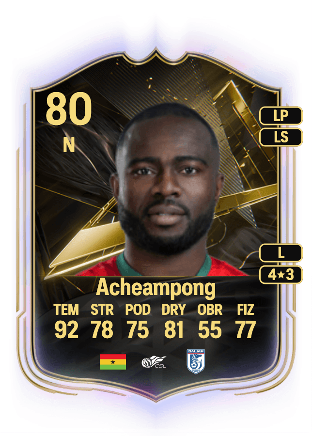 Frank Acheampong card