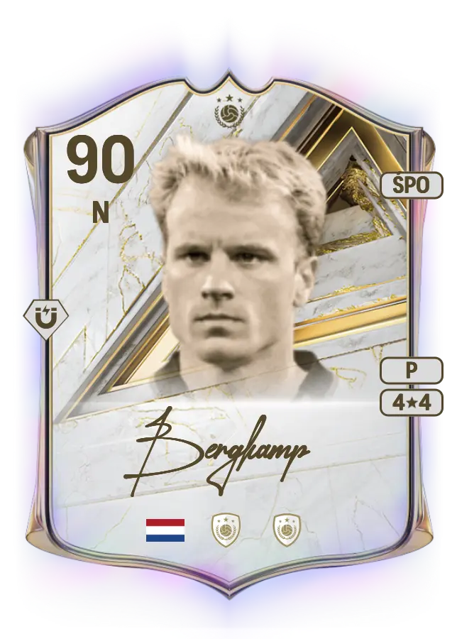 Dennis Bergkamp card