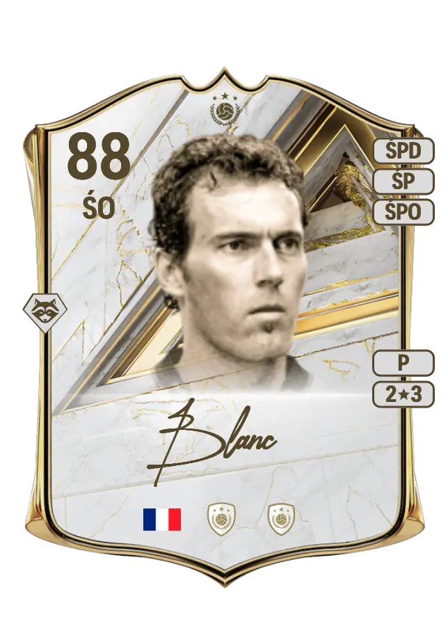 Laurent Blanc card