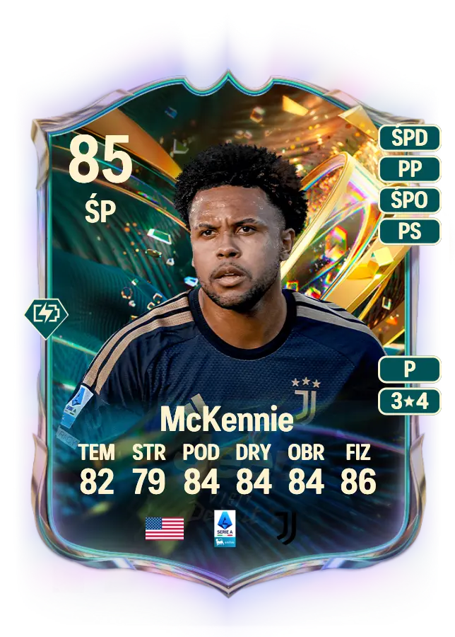 Weston McKennie card