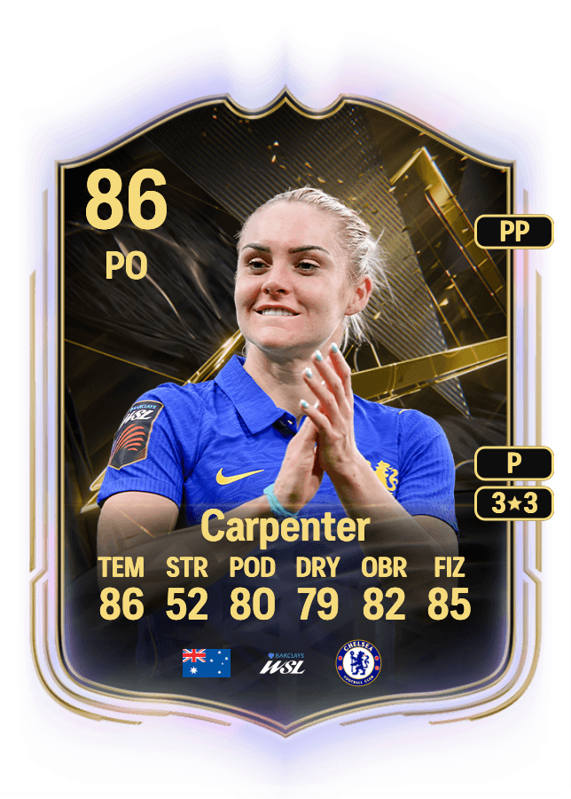 Ellie Carpenter card