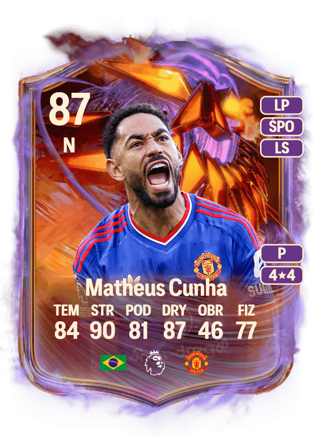 Matheus Cunha card