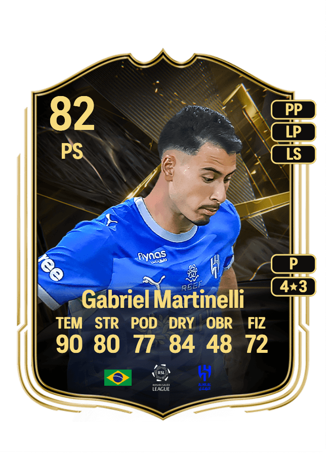 Gabriel Martinelli card