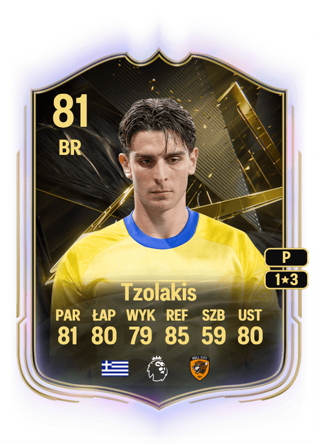 Konstantinos Tzolakis card