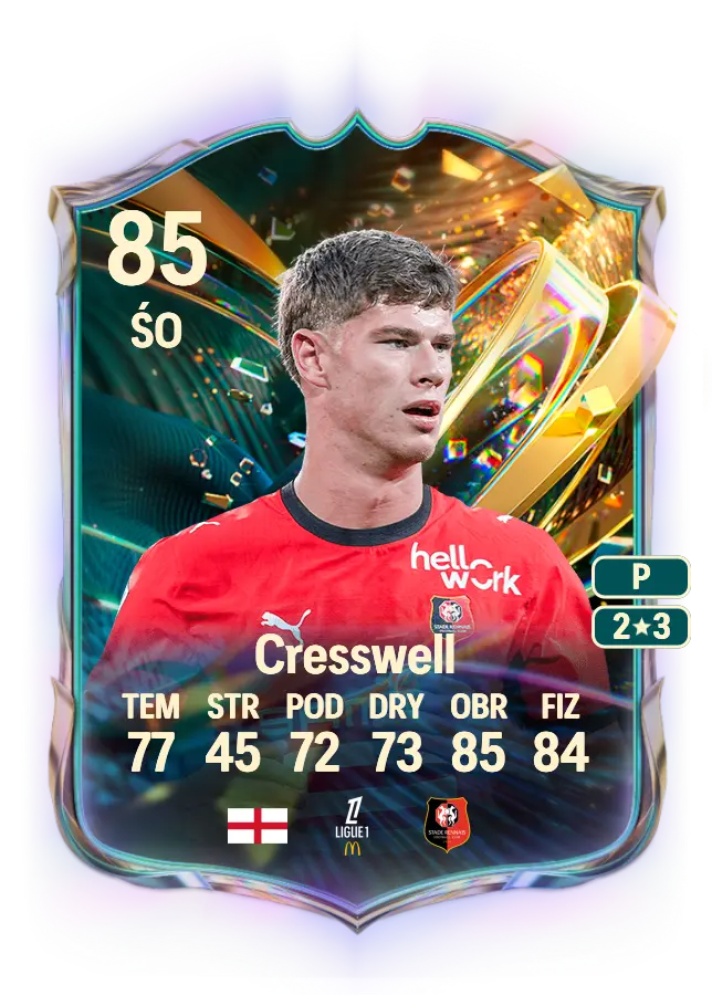 Charlie Cresswell card