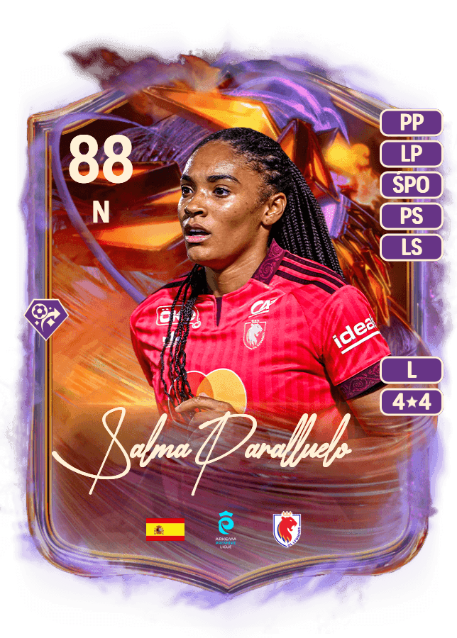 Salma Paralluelo card