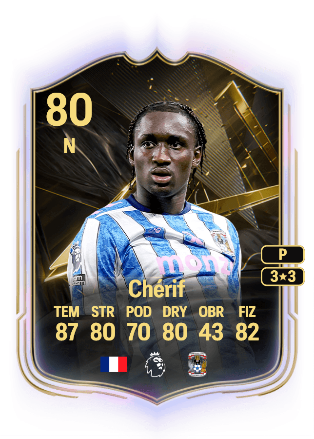 Sidiki Chérif card