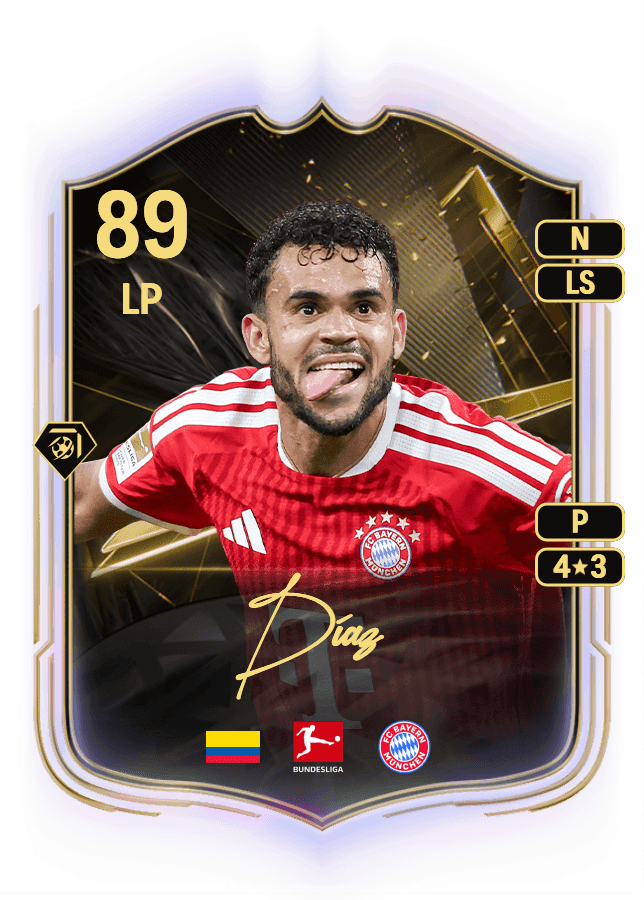 Luis Díaz card