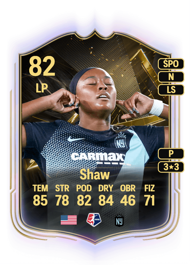 Jaedyn Shaw card