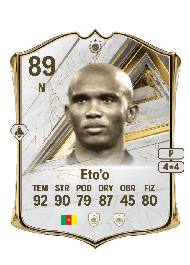Samuel Eto'o card
