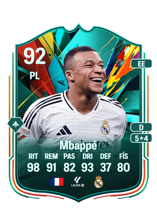 Kylian Mbappé card