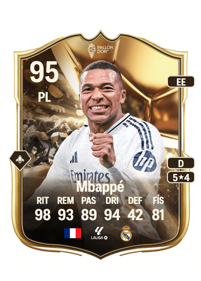 Kylian Mbappé card