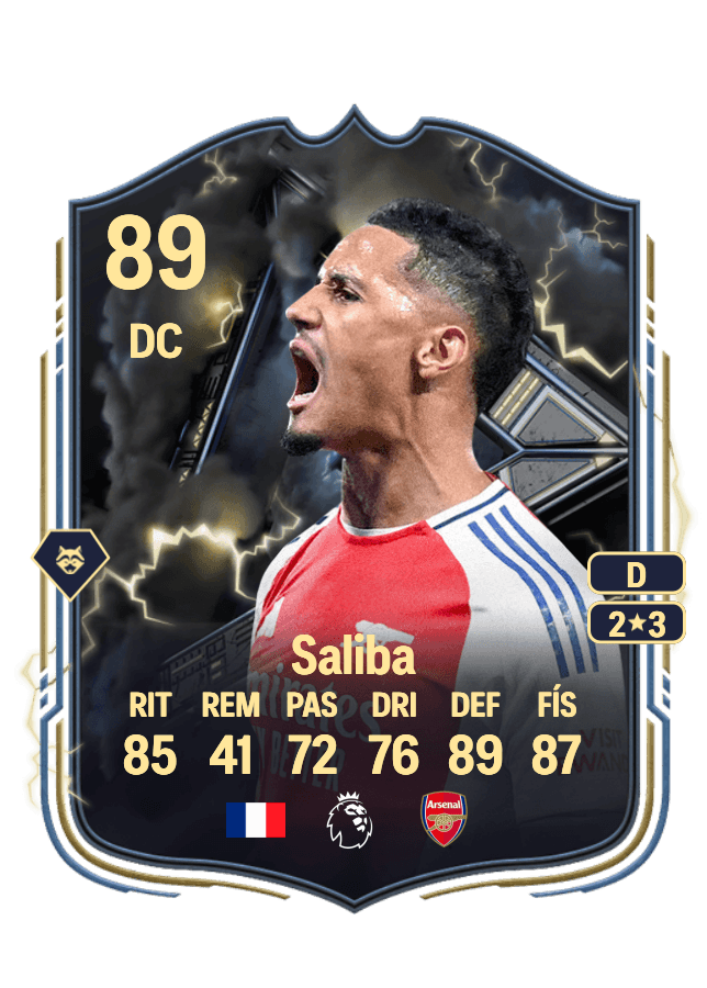 William Saliba card