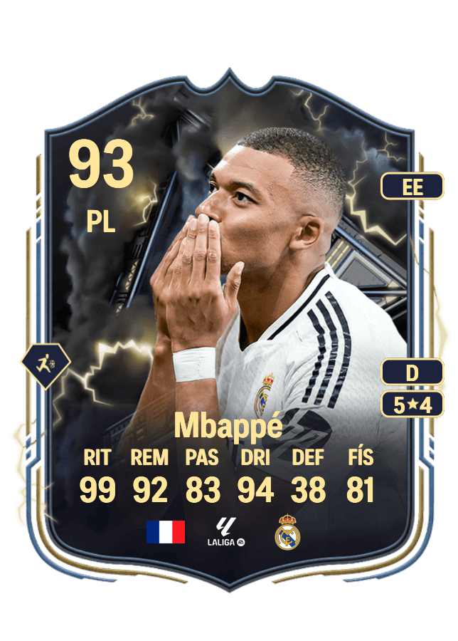 Kylian Mbappé card