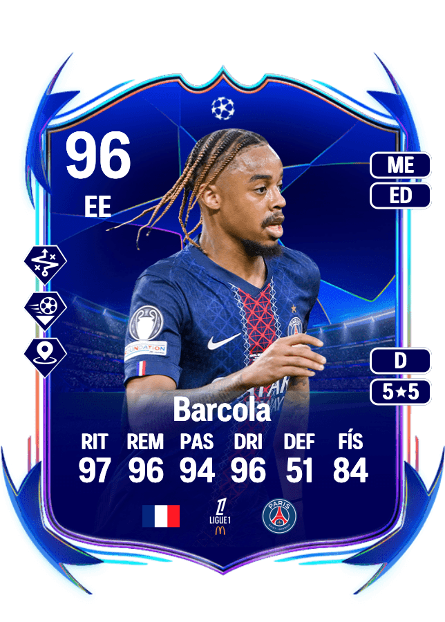 Bradley Barcola card