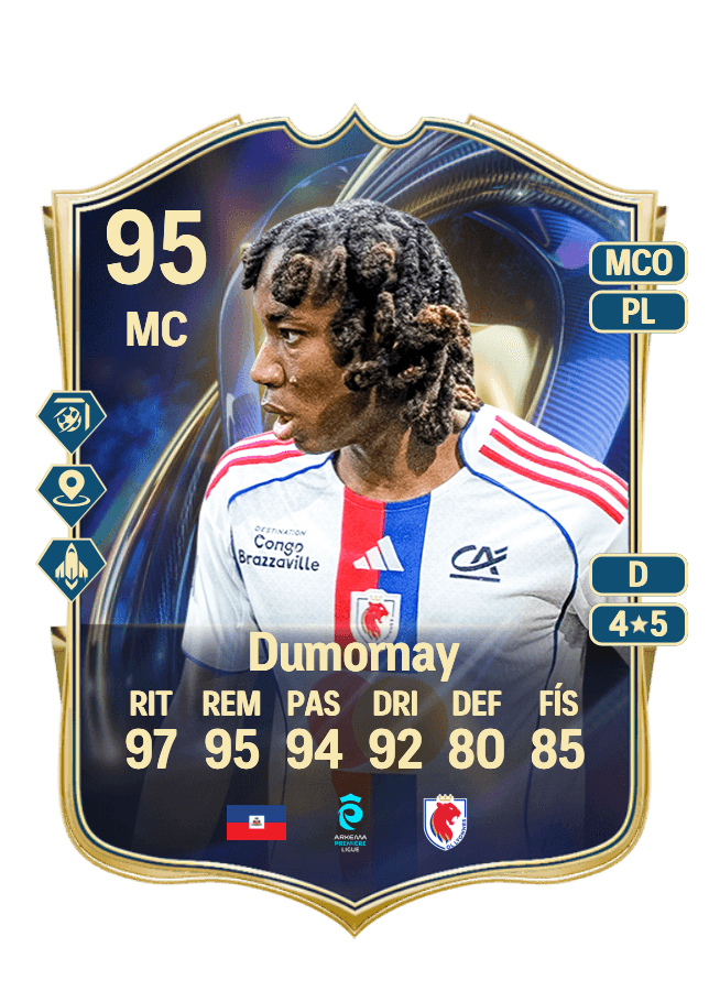 Melchie Dumornay card