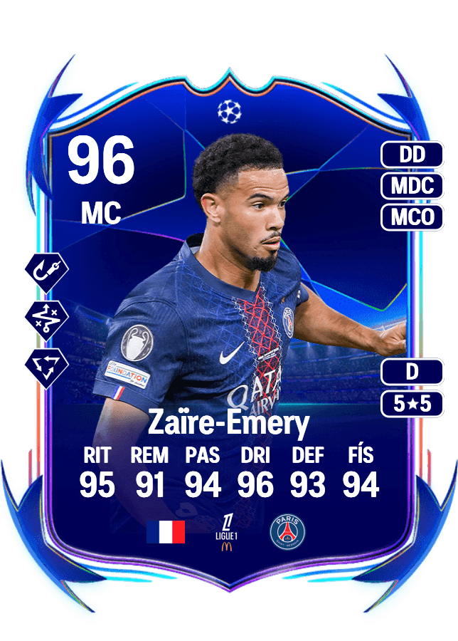Warren Zaïre-Emery card