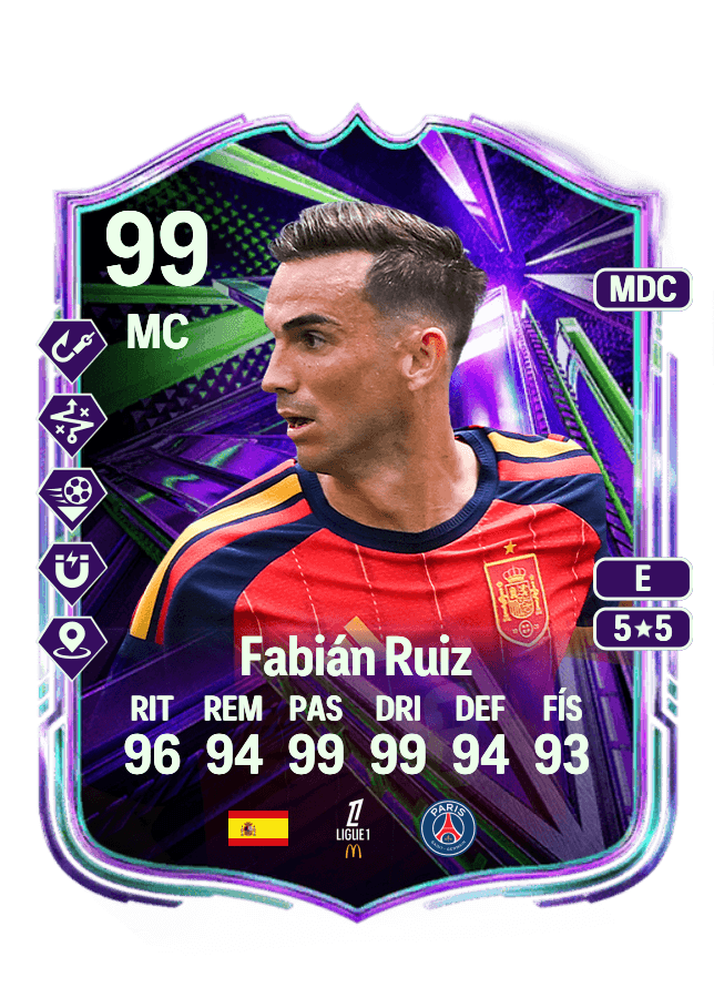 Fabián Ruiz card