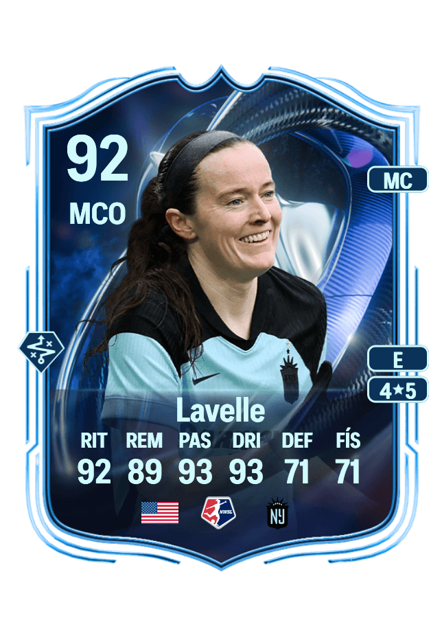 Rose Lavelle card