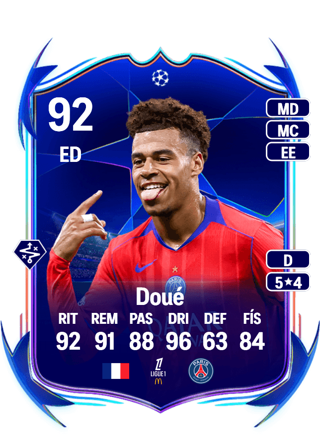 Désiré Doué card