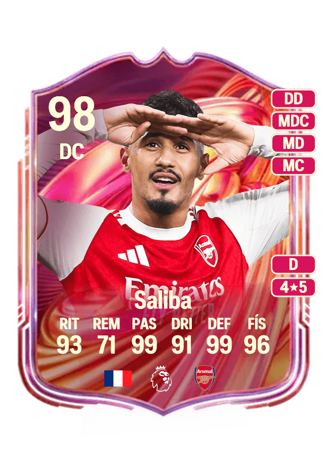 William Saliba card