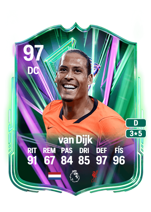 Virgil van Dijk card