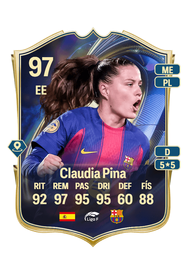 Claudia Pina card