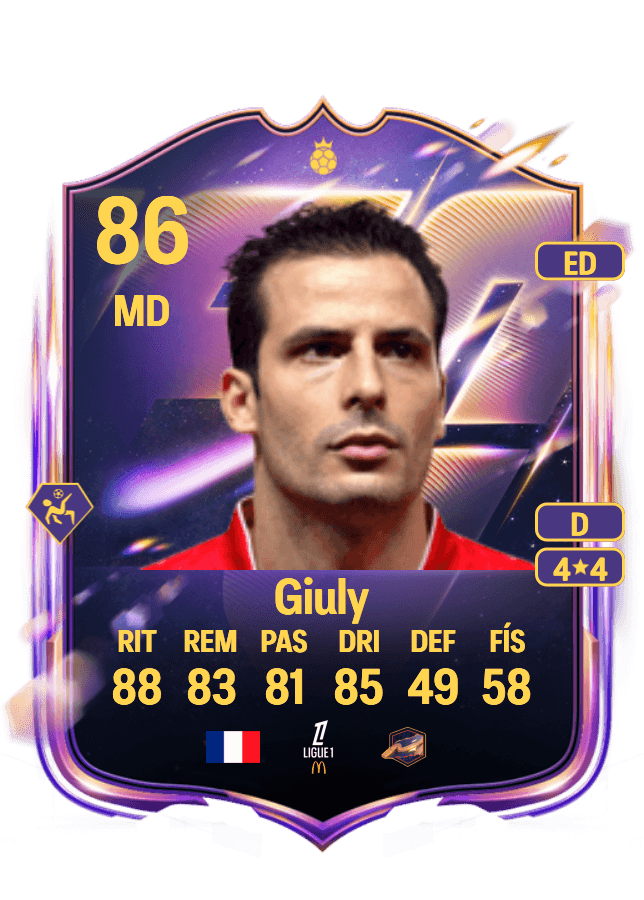Ludovic Giuly card