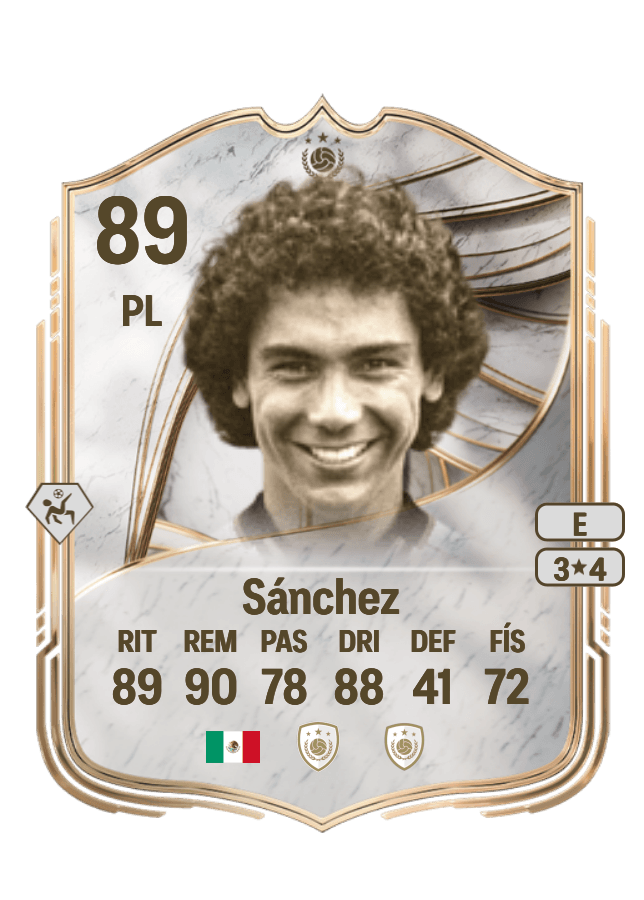 Hugo Sánchez card