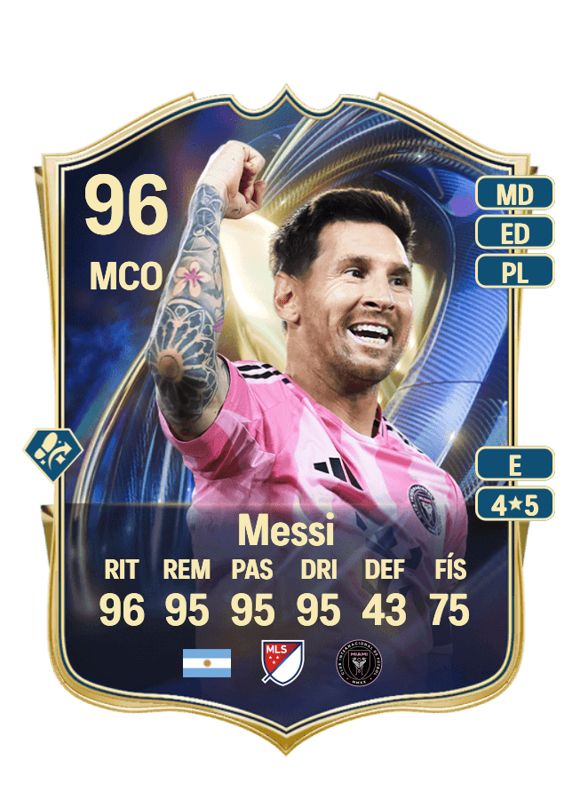 Lionel Messi card