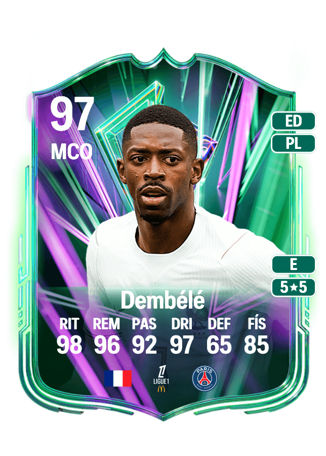 Ousmane Dembélé card