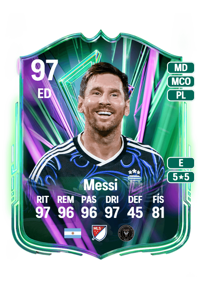 Lionel Messi card