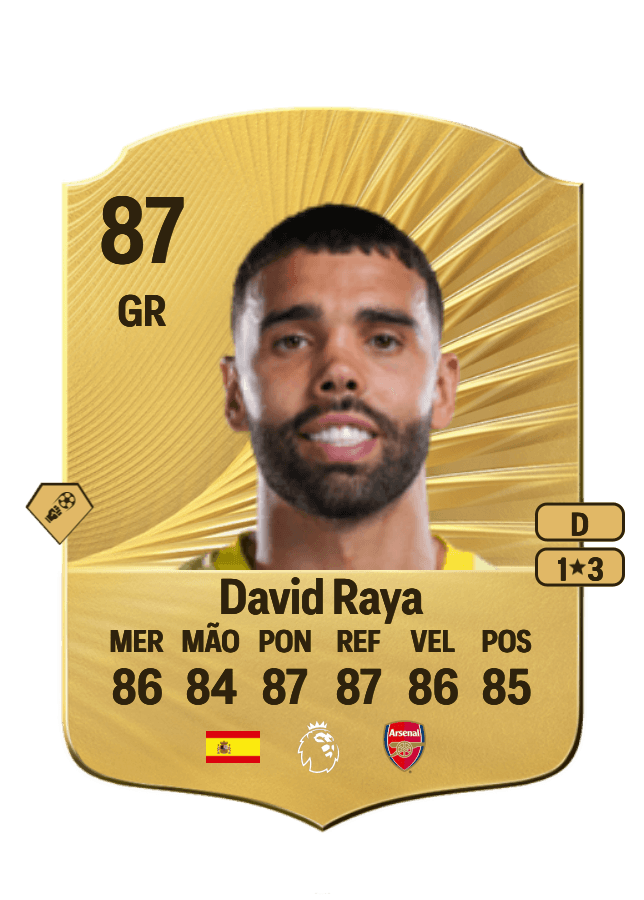 David Raya card