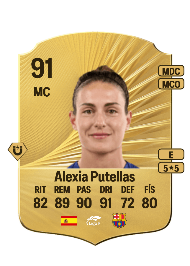 Alexia Putellas card