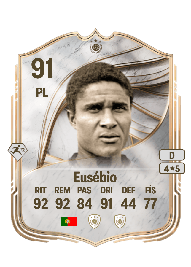 Eusébio card