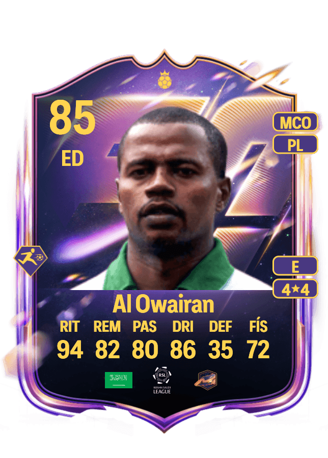 Saeed Al Owairan card