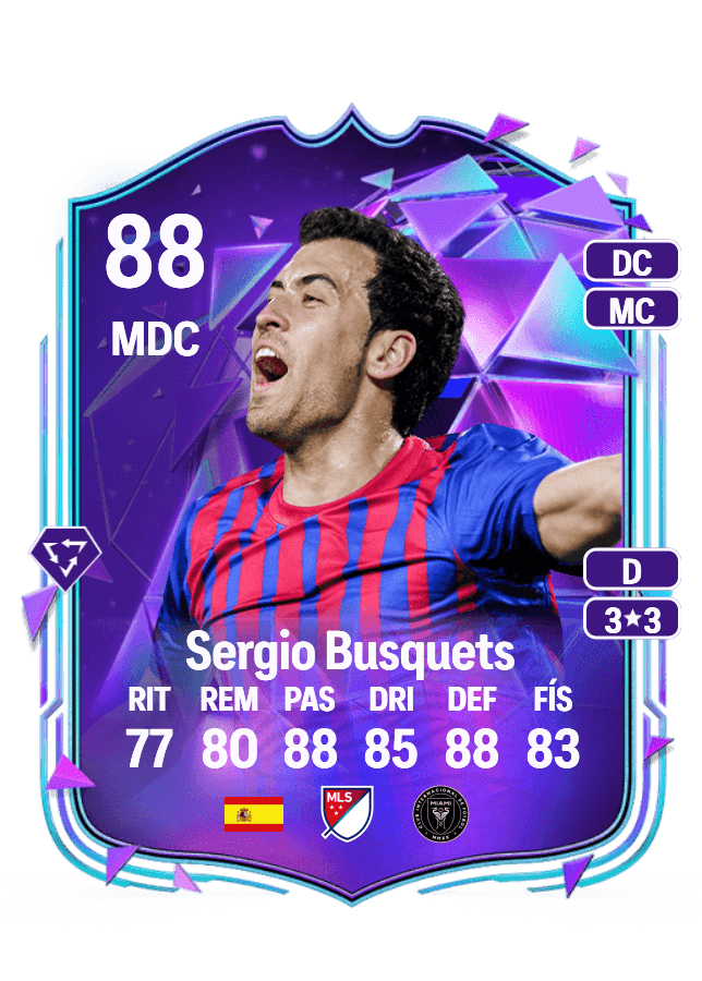 Sergio Busquets card