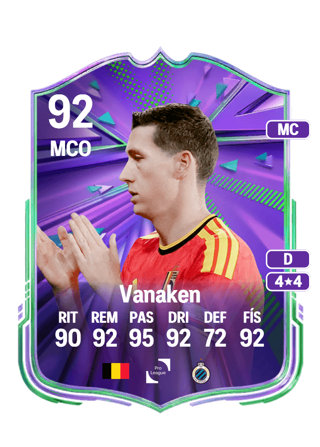 Hans Vanaken card