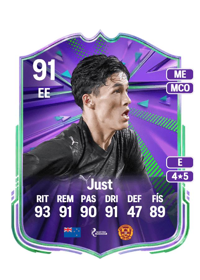 Elijah Just card