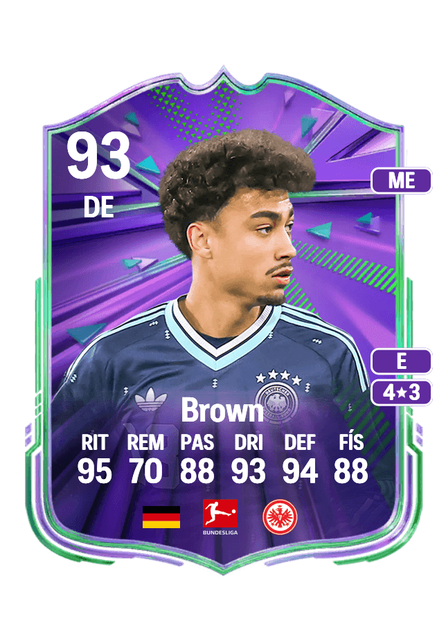 Nathaniel Brown card